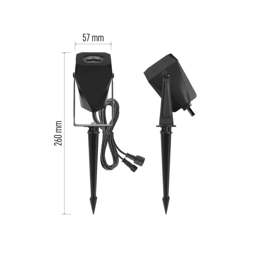LED RGBIC Zatemnitvena zunanji svetilka GoSmart - dodatek LED/1,5W/230V 3000-6500K IP65 Wi-Fi Tuya