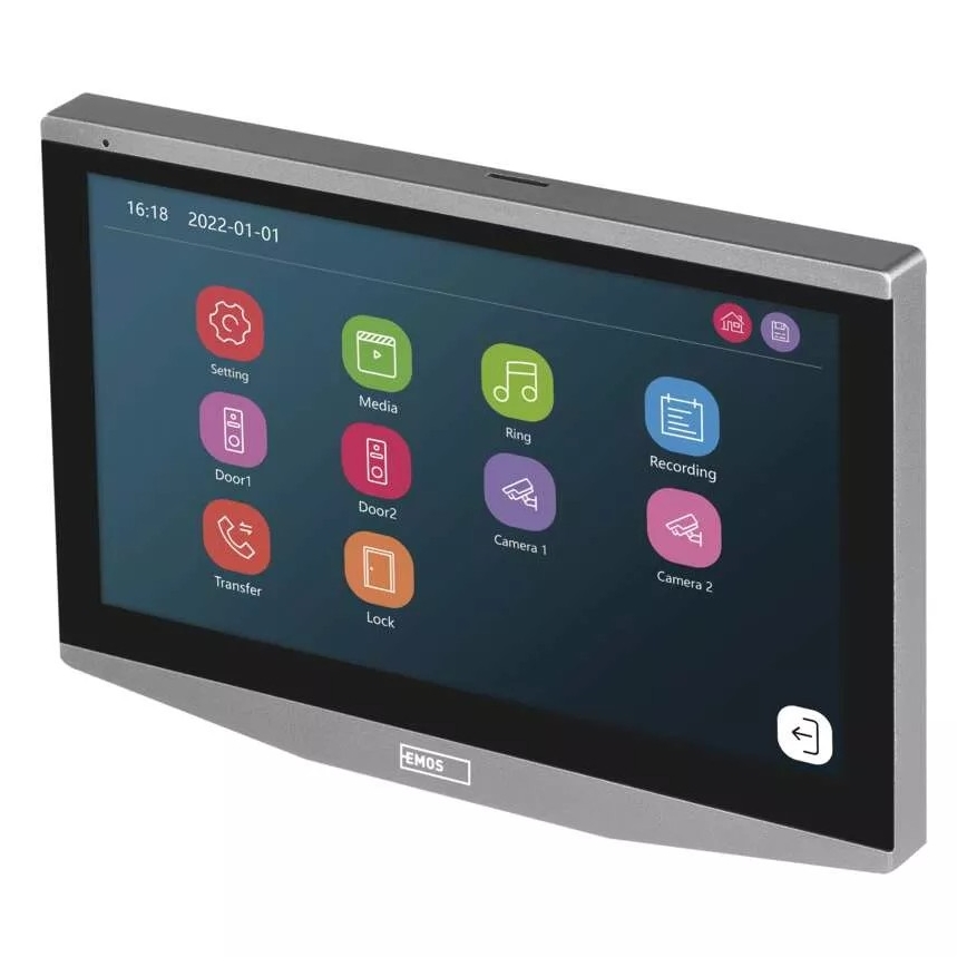 Dodatni monitor za video zvonec GoSmart 12V Wi-Fi Tuya