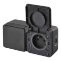 Domače stikalo izmenično z vtičnico 250V/16A IP55