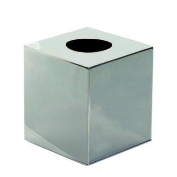 Dozator za robčke 12x13 cm, srebrne barve