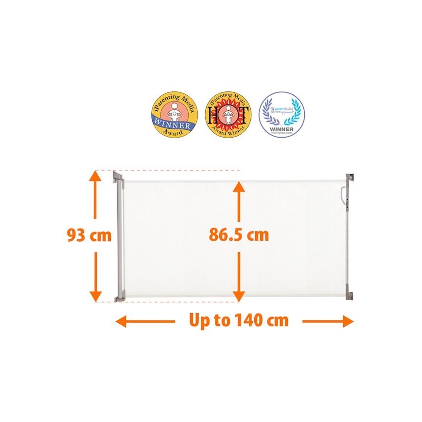 Dreambaby - Varnostna pregrada 0-140 cm