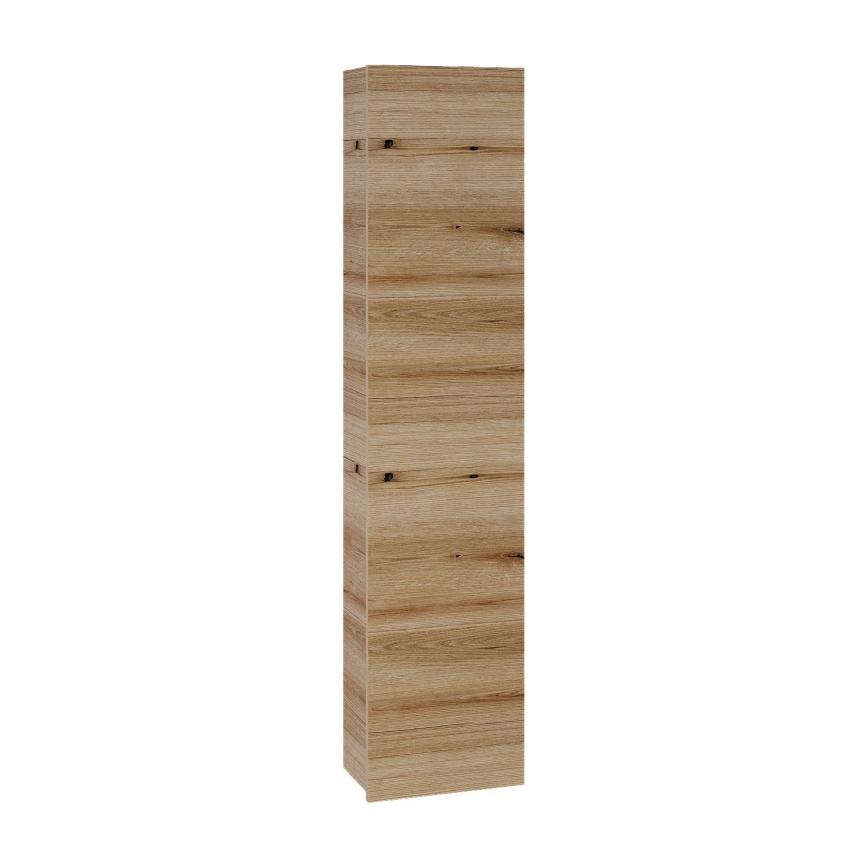 Dřevojas - Stenska kopalniška omarica ZYLO 35x155 cm hrast