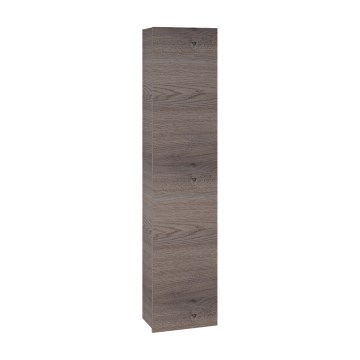 Dřevojas - Stenska kopalniška omarica ZYLO 35x155 cm temni hrast