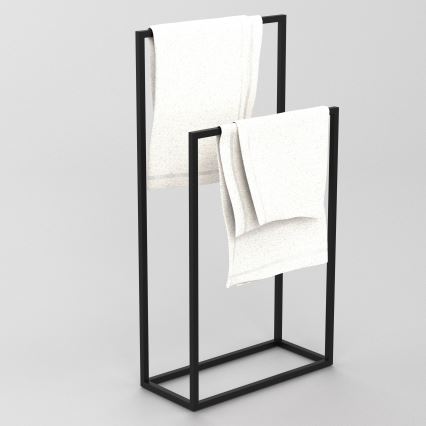 Držalo za brisače 85x45 cm črno