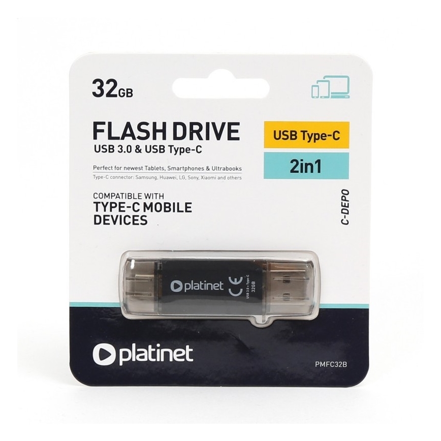 Dual Flash USB + USB-C 32GB