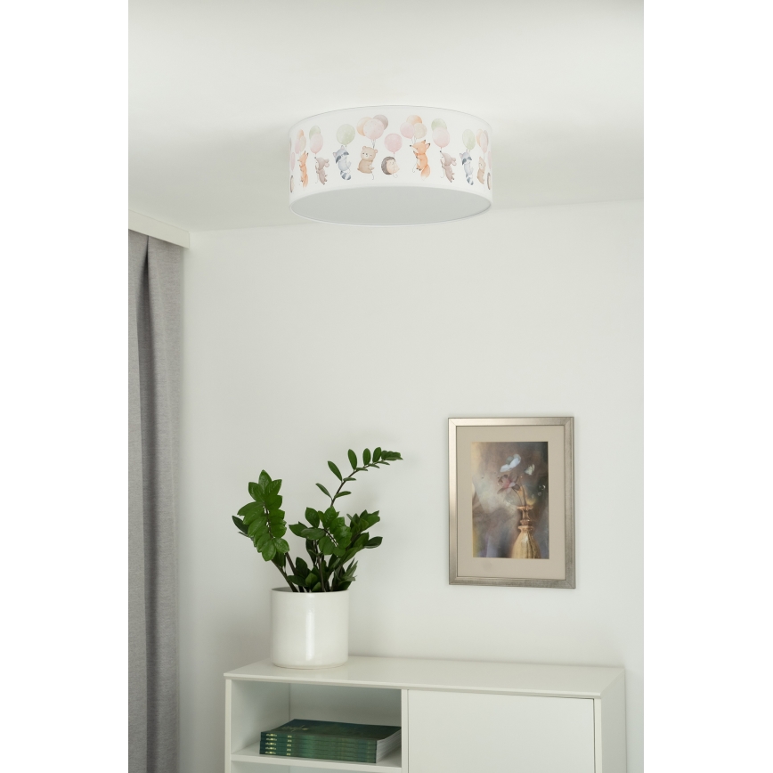 Duolla - LED Otroška stropna svetilka CORTINA LED/26W/230V pr. 40 cm 4000K