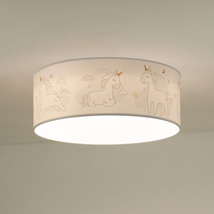 Duolla - LED Otroška stropna svetilka CORTINA LED/26W/230V pr. 40 cm 4000K