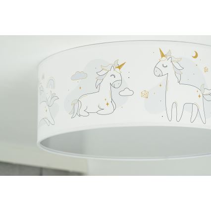 Duolla - LED Otroška stropna svetilka CORTINA LED/26W/230V pr. 40 cm 4000K