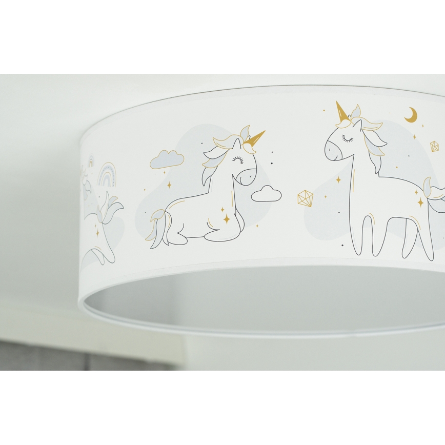 Duolla - LED Otroška stropna svetilka CORTINA LED/26W/230V pr. 40 cm 4000K