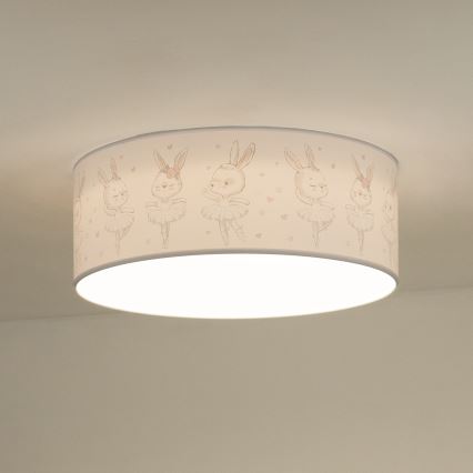 Duolla - LED Otroška stropna svetilka CORTINA LED/26W/230V pr. 40 cm 4000K