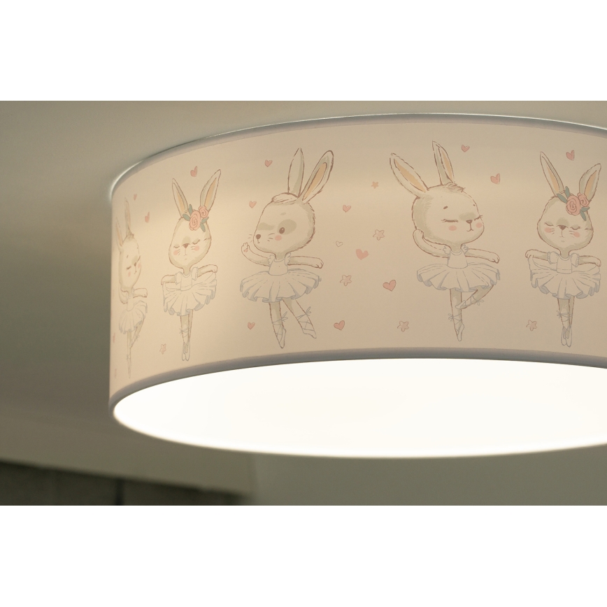 Duolla - LED Otroška stropna svetilka CORTINA LED/26W/230V pr. 40 cm 4000K