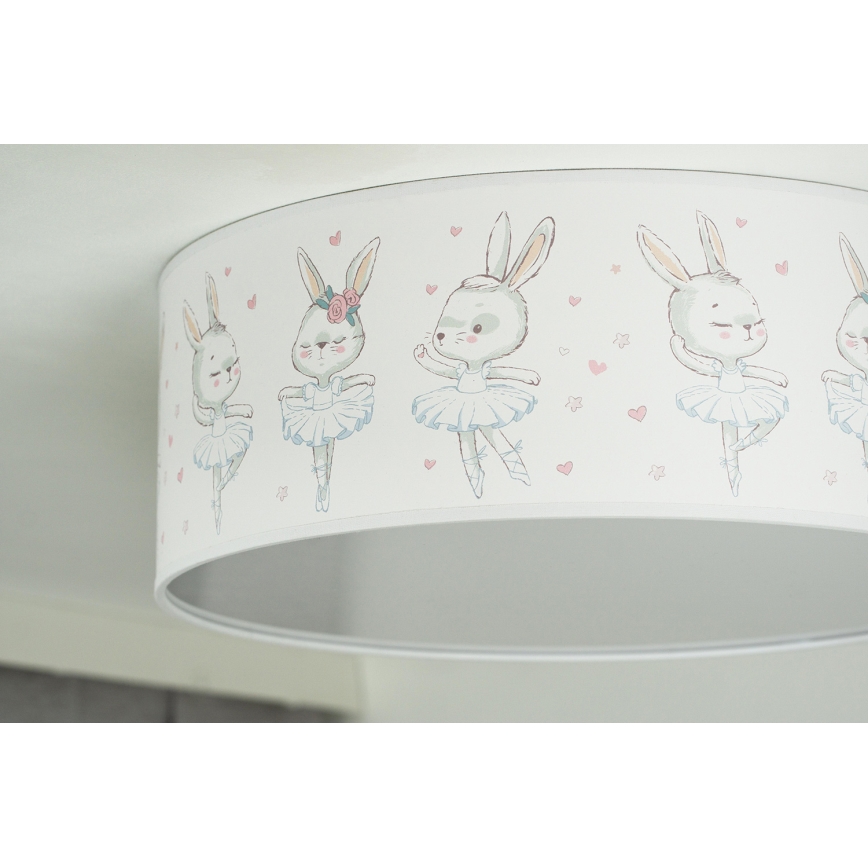 Duolla - LED Otroška stropna svetilka CORTINA LED/26W/230V pr. 40 cm 4000K