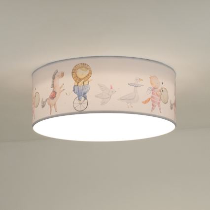Duolla - LED Otroška stropna svetilka CORTINA LED/26W/230V pr. 40 cm 4000K