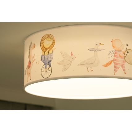 Duolla - LED Otroška stropna svetilka CORTINA LED/26W/230V pr. 40 cm 4000K