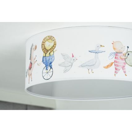 Duolla - LED Otroška stropna svetilka CORTINA LED/26W/230V pr. 40 cm 4000K