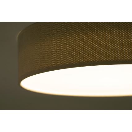 Duolla - LED Stropna svetilka CORTINA LED/26W/230V pr. 30 cm 4000K bež