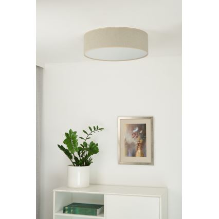 Duolla - LED Stropna svetilka CORTINA LED/26W/230V pr. 30 cm 4000K bež