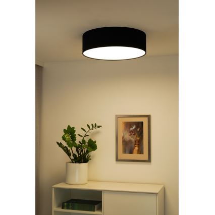 Duolla - LED Stropna svetilka CORTINA LED/26W/230V pr. 30 cm 4000K črna