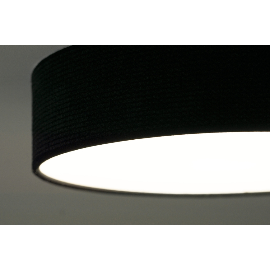 Duolla - LED Stropna svetilka CORTINA LED/26W/230V pr. 30 cm 4000K črna