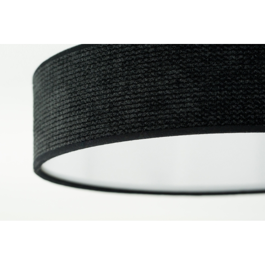 Duolla - LED Stropna svetilka CORTINA LED/26W/230V pr. 30 cm 4000K črna