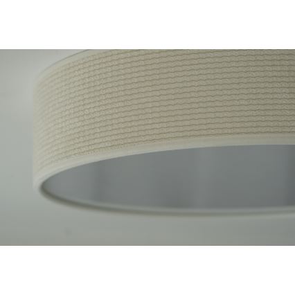 Duolla - LED Stropna svetilka CORTINA LED/26W/230V pr. 30 cm 4000K krem barva