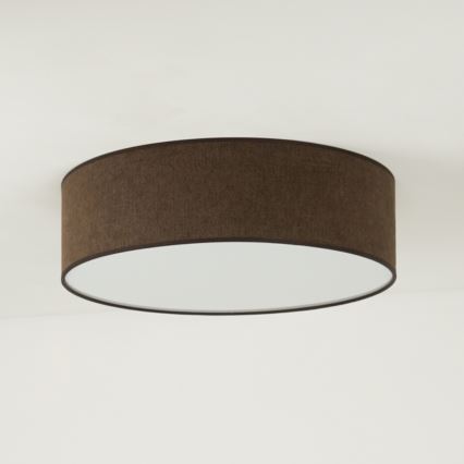 Duolla - LED Stropna svetilka CORTINA LED/26W/230V pr. 30 cm 4000K rjava