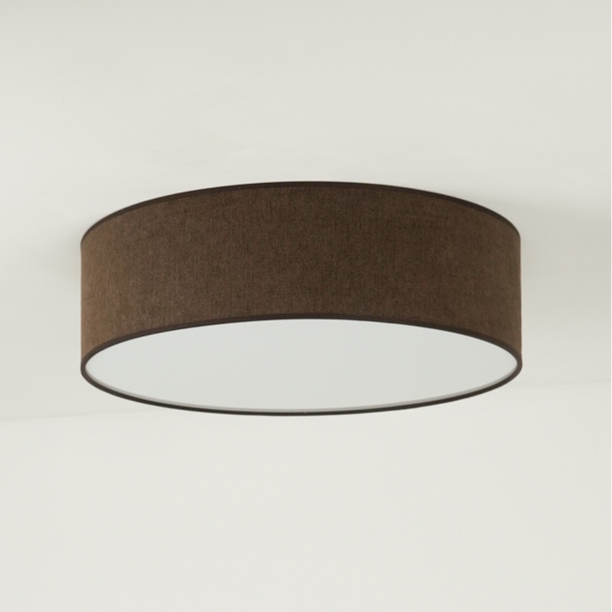 Duolla - LED Stropna svetilka CORTINA LED/26W/230V pr. 30 cm 4000K rjava