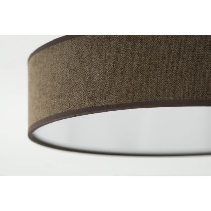 Duolla - LED Stropna svetilka CORTINA LED/26W/230V pr. 30 cm 4000K rjava