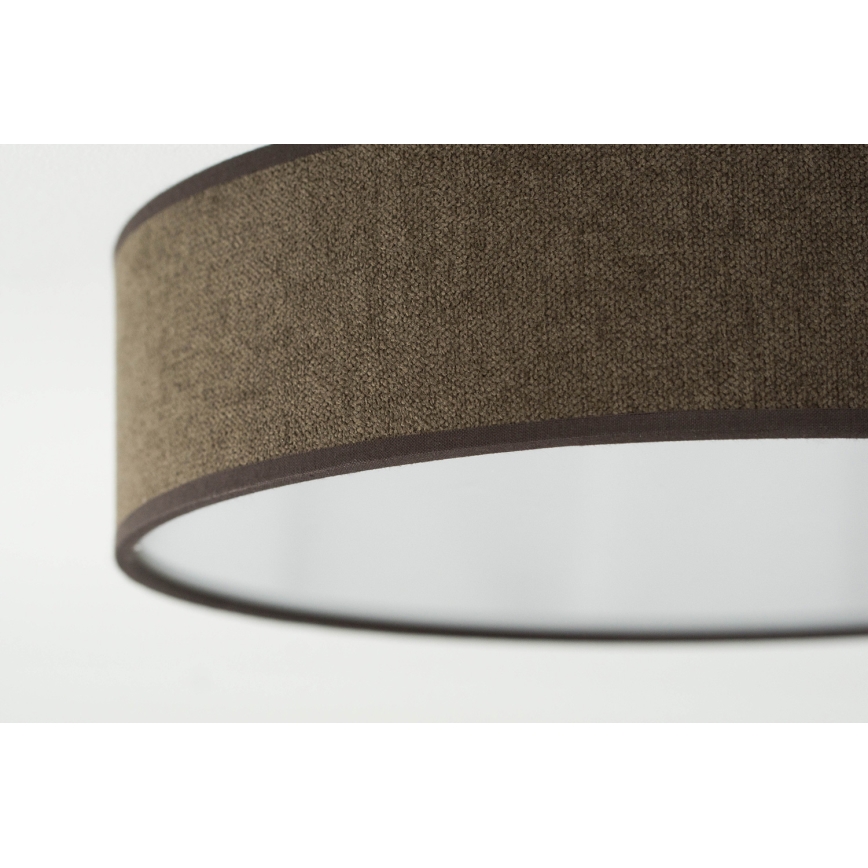Duolla - LED Stropna svetilka CORTINA LED/26W/230V pr. 30 cm 4000K rjava