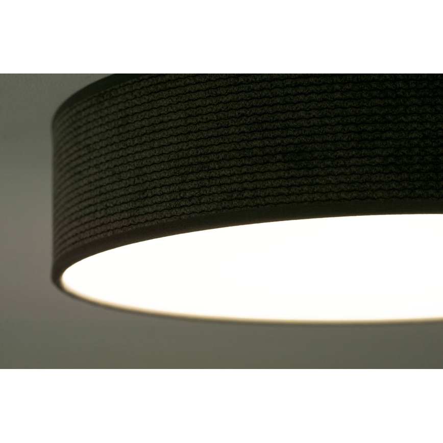 Duolla - LED Stropna svetilka CORTINA LED/26W/230V pr. 30 cm 4000K rjava