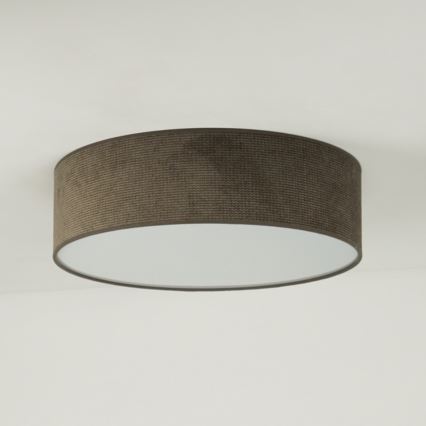 Duolla - LED Stropna svetilka CORTINA LED/26W/230V pr. 30 cm 4000K rjava