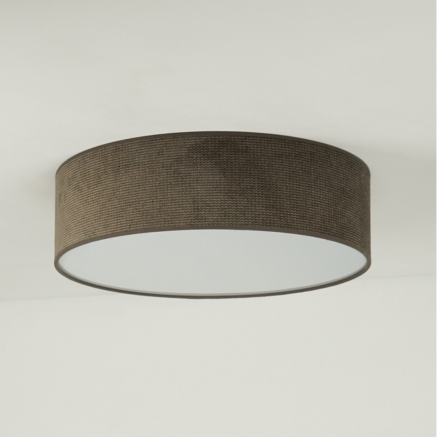 Duolla - LED Stropna svetilka CORTINA LED/26W/230V pr. 30 cm 4000K rjava
