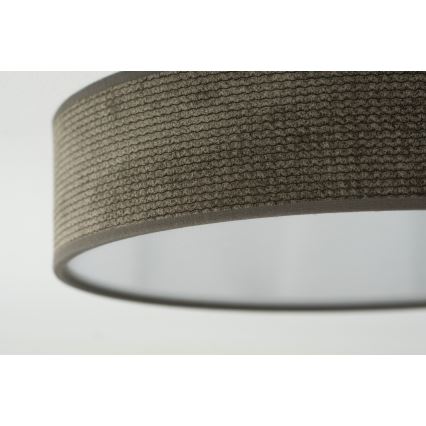 Duolla - LED Stropna svetilka CORTINA LED/26W/230V pr. 30 cm 4000K rjava