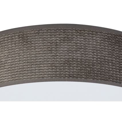 Duolla - LED Stropna svetilka CORTINA LED/26W/230V pr. 30 cm 4000K rjava