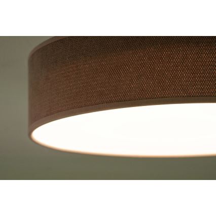 Duolla - LED Stropna svetilka CORTINA LED/26W/230V pr. 30 cm 4000K roza
