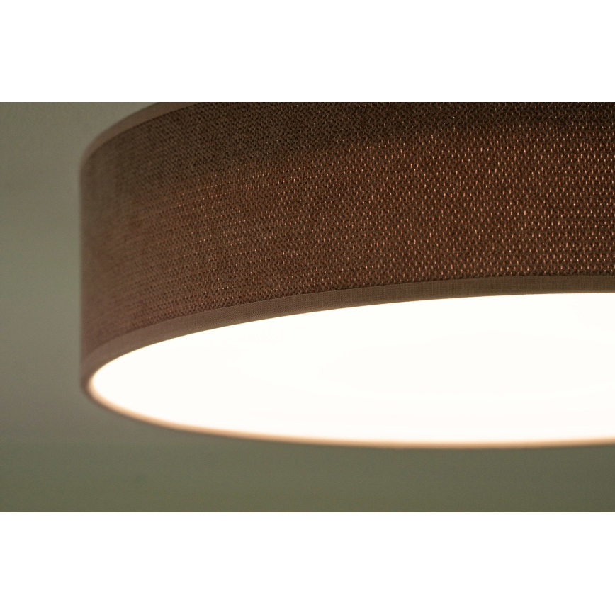 Duolla - LED Stropna svetilka CORTINA LED/26W/230V pr. 30 cm 4000K roza