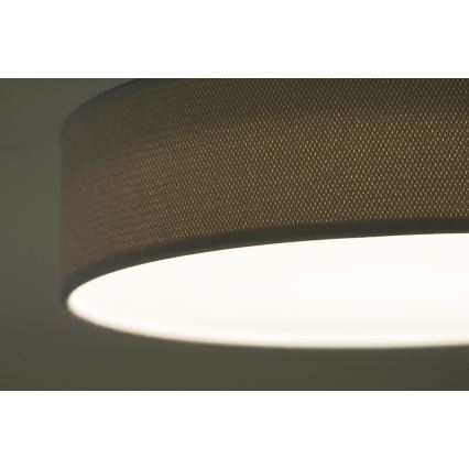Duolla - LED Stropna svetilka CORTINA LED/26W/230V pr. 30 cm 4000K siva