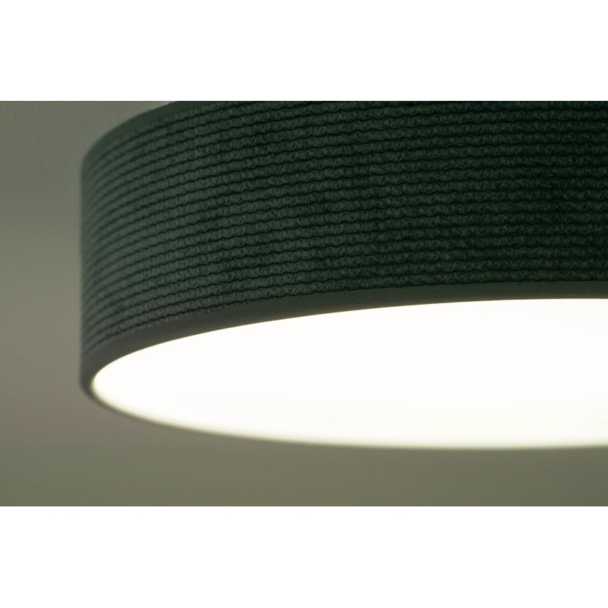Duolla - LED Stropna svetilka CORTINA LED/26W/230V pr. 30 cm 4000K turkizna
