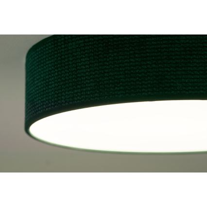 Duolla - LED Stropna svetilka CORTINA LED/26W/230V pr. 30 cm 4000K zelena