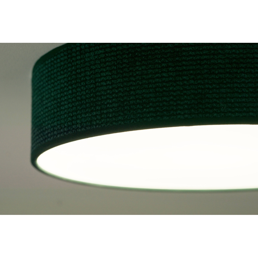 Duolla - LED Stropna svetilka CORTINA LED/26W/230V pr. 30 cm 4000K zelena