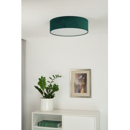 Duolla - LED Stropna svetilka CORTINA LED/26W/230V pr. 30 cm 4000K zelena