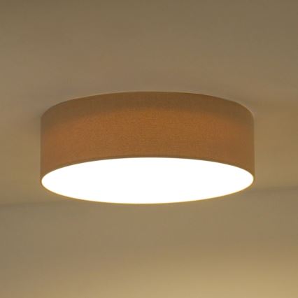 Duolla - LED Stropna svetilka CORTINA LED/26W/230V pr. 45 cm 4000K bež