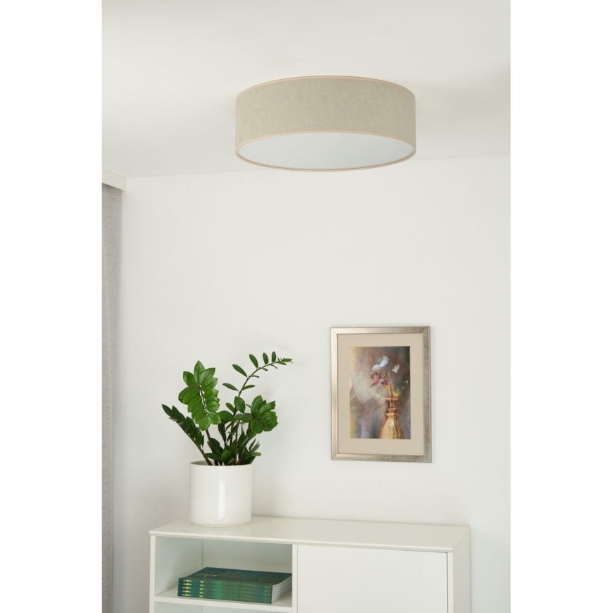 Duolla - LED Stropna svetilka CORTINA LED/26W/230V pr. 45 cm 4000K bež