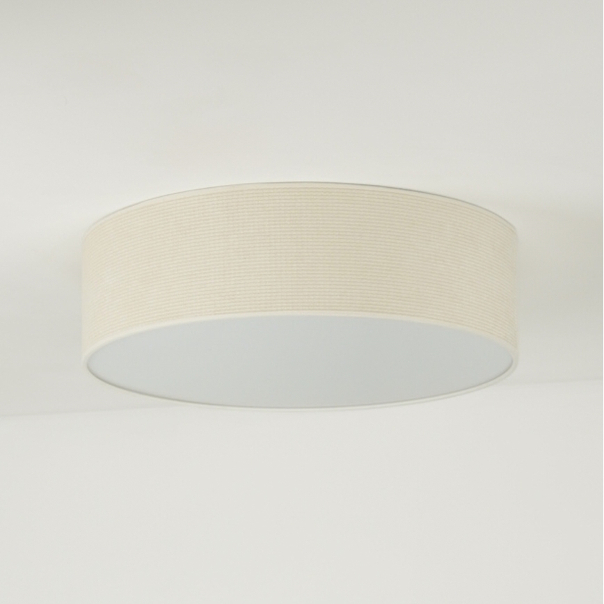 Duolla - LED Stropna svetilka CORTINA LED/26W/230V pr. 45 cm 4000K krem barva