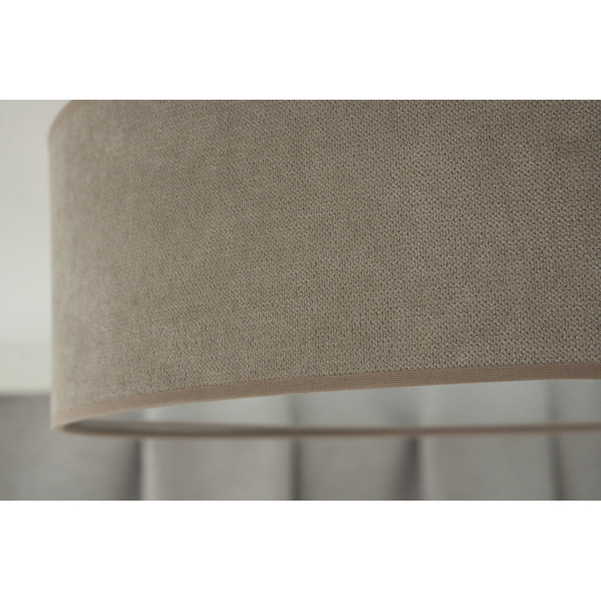 Duolla - LED Stropna svetilka CORTINA LED/26W/230V pr. 45 cm 4000K rjava