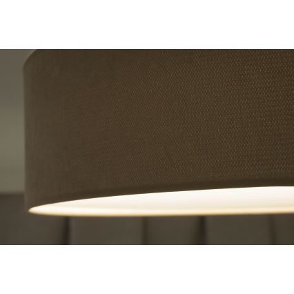 Duolla - LED Stropna svetilka CORTINA LED/26W/230V pr. 45 cm 4000K rjava