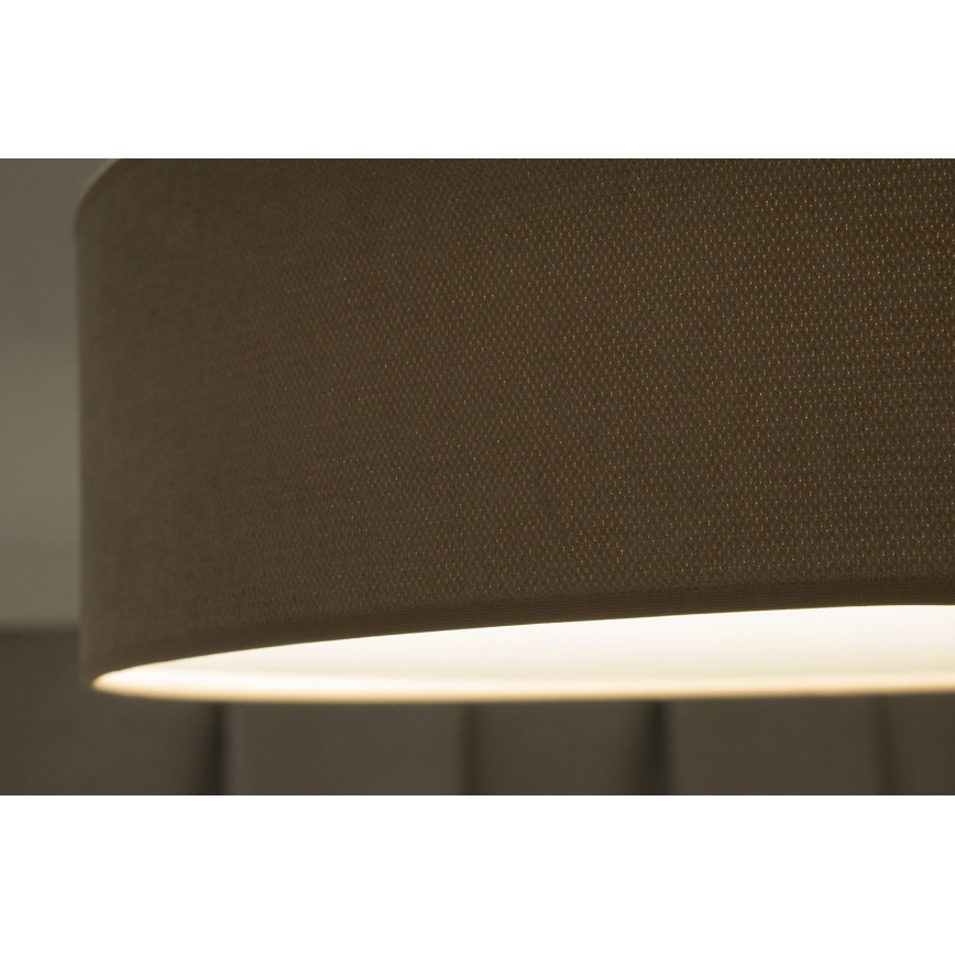 Duolla - LED Stropna svetilka CORTINA LED/26W/230V pr. 45 cm 4000K rjava