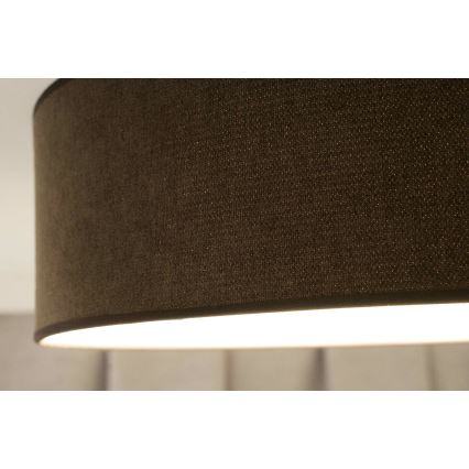 Duolla - LED Stropna svetilka CORTINA LED/26W/230V pr. 45 cm 4000K rjava