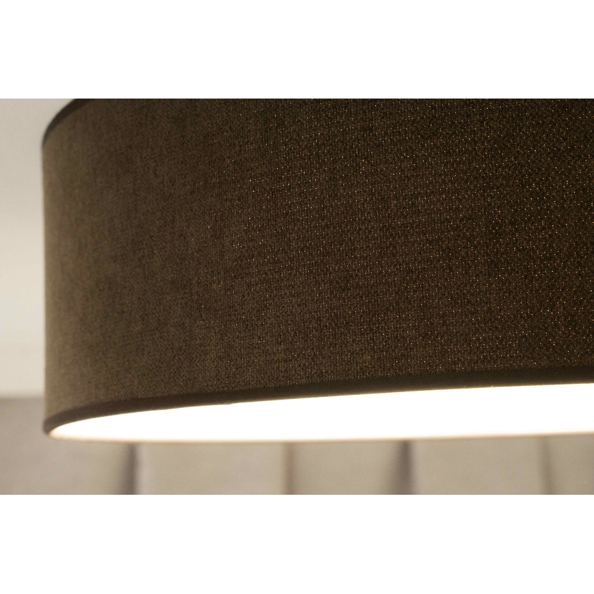 Duolla - LED Stropna svetilka CORTINA LED/26W/230V pr. 45 cm 4000K rjava