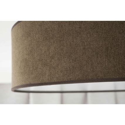 Duolla - LED Stropna svetilka CORTINA LED/26W/230V pr. 45 cm 4000K rjava